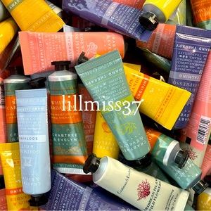 3 X Crabtree & Evelyn 0.25ml/0.86oz OR 25g/0.9oz HAND THERAPY HAND CREAMS Set 3